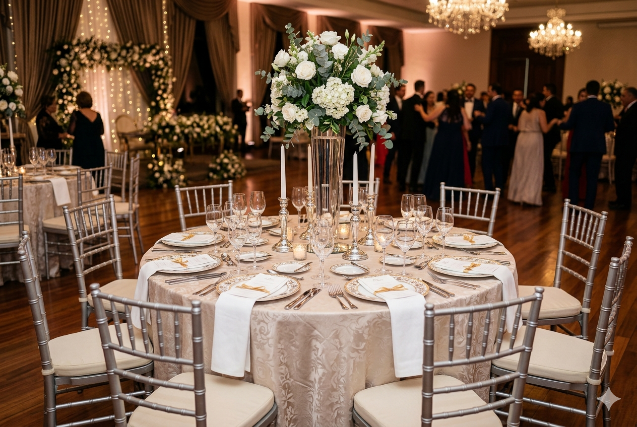 Decoración, Menaje y Mobiliario para Eventos